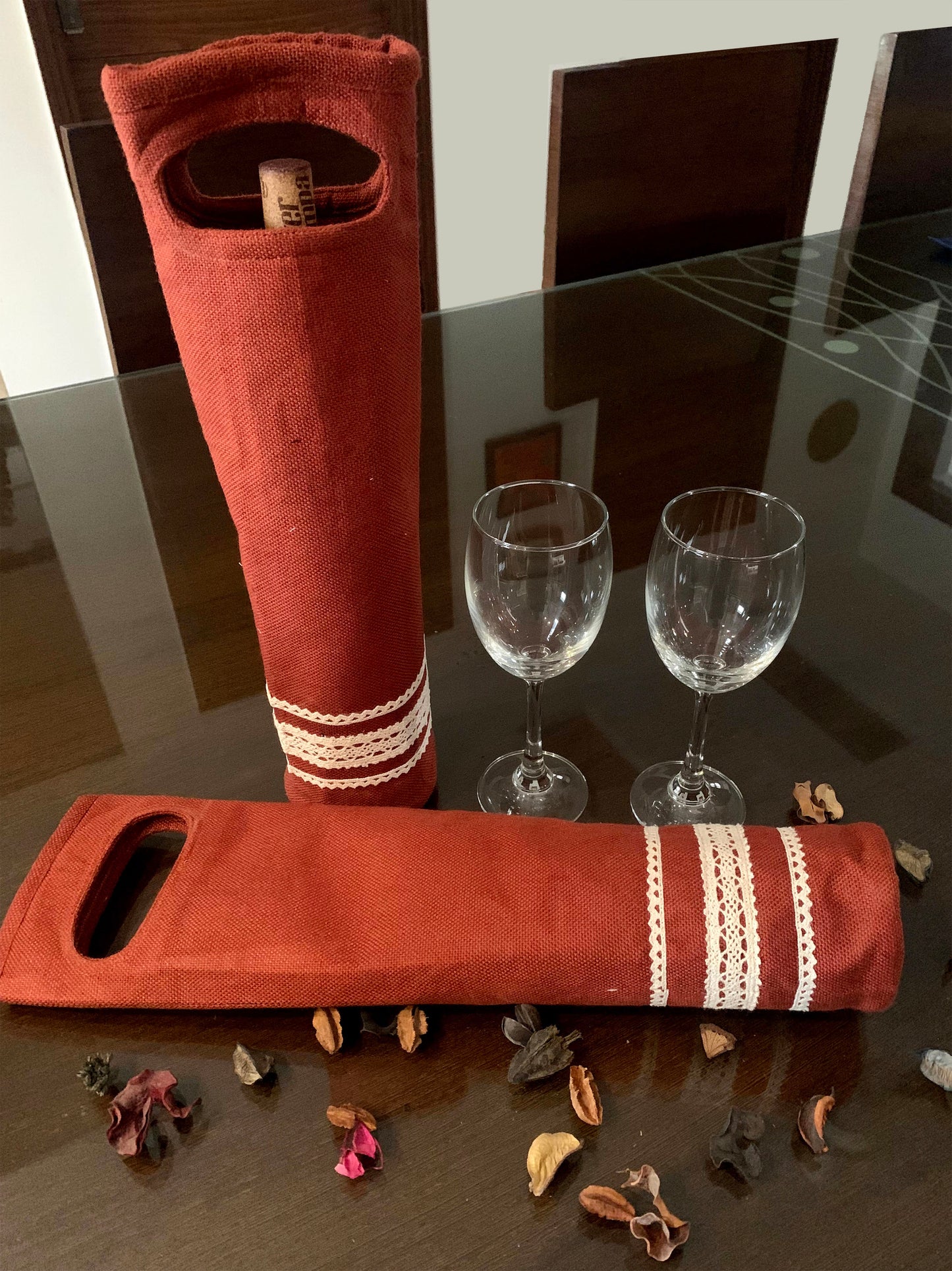 Jute Wayz Bottle Bag