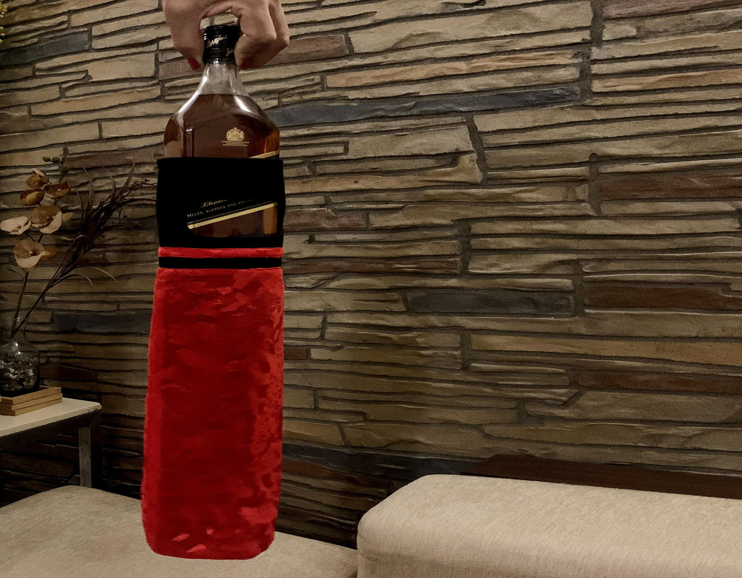 Rosy Bay Bottle Bag