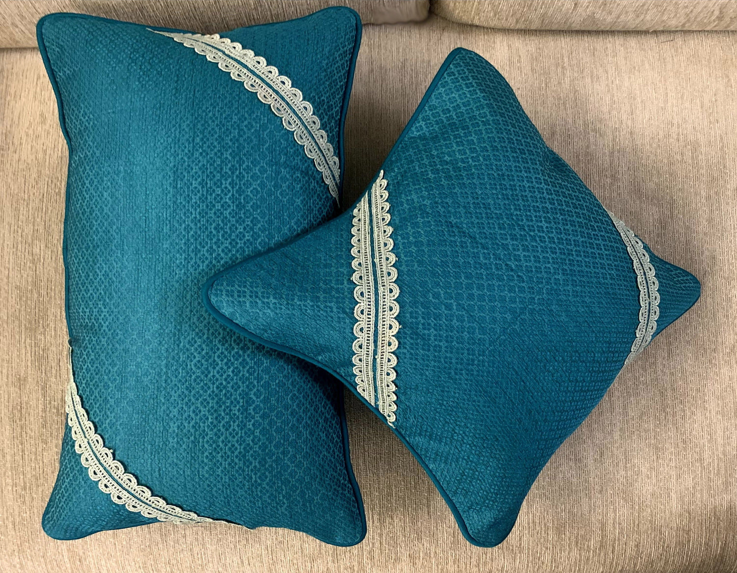 Oblique Trail Cushion Covers