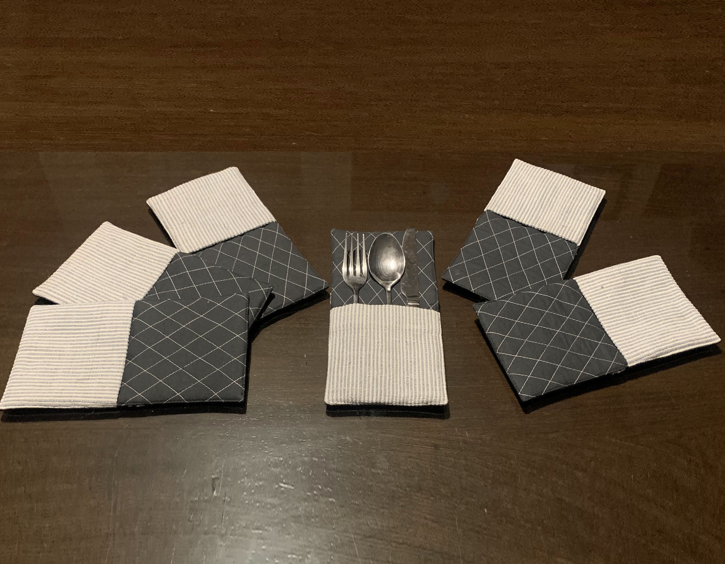 Glaucia Cutlery Pockets (reversible)