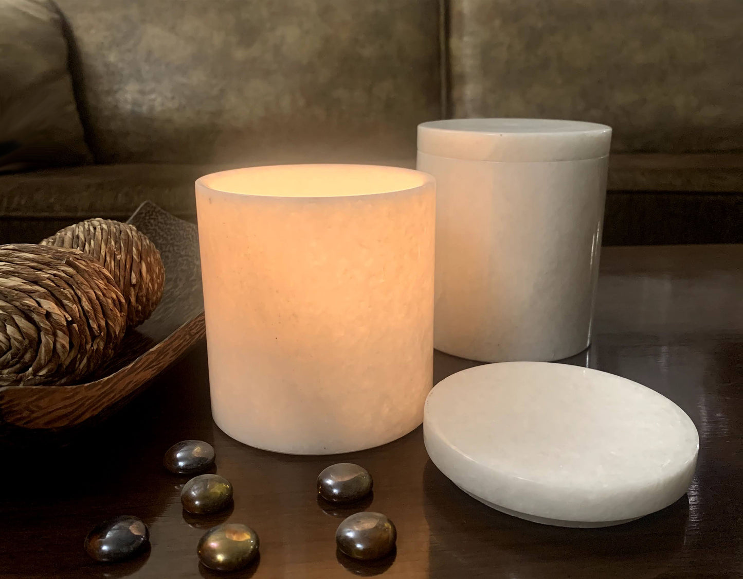 Pristine Armor Candle Holders With Box