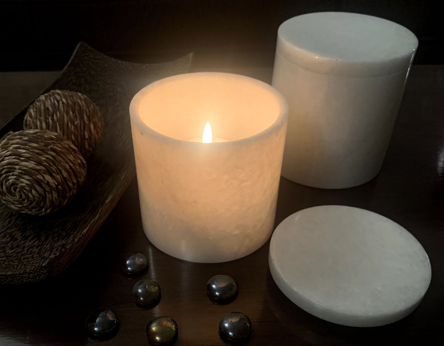 Pristine Armor Candle Holders With Box