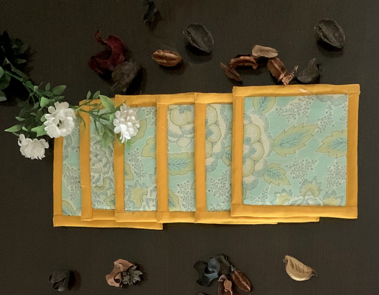 Bloomy Shoots Coasters