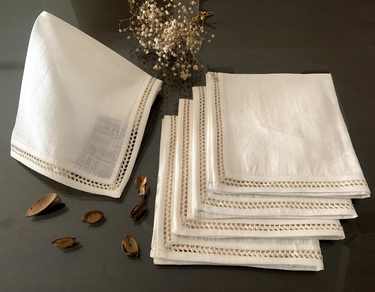Pearl Scintilla Napkins