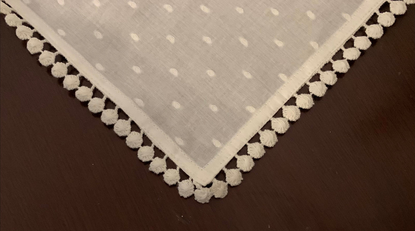 Ivory Blobs Napkins