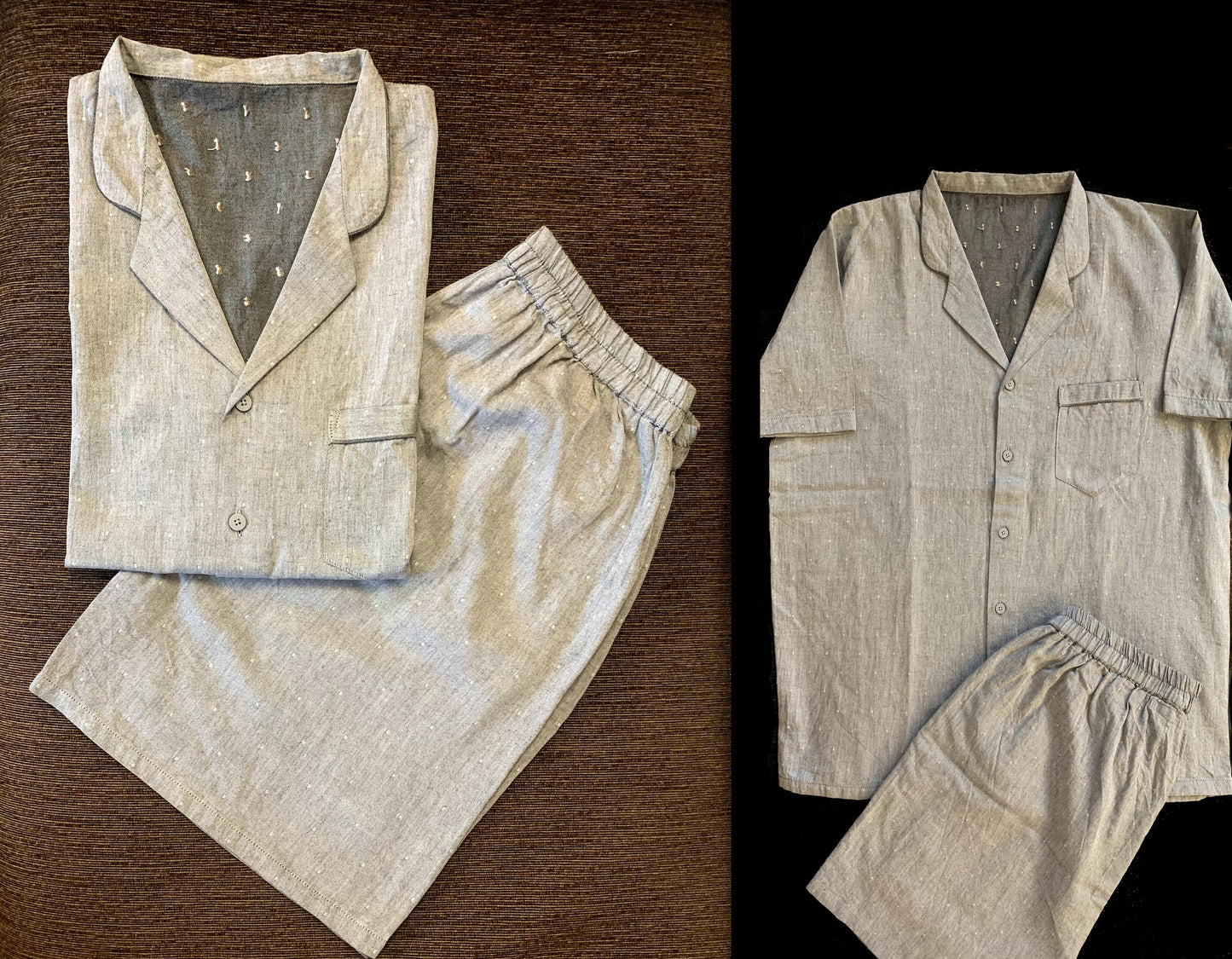 Steely Gaze Night Suit for Men