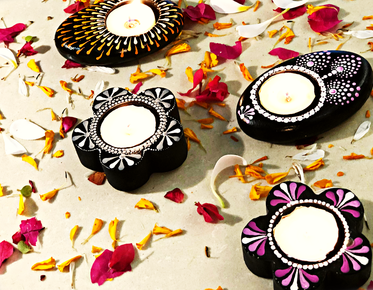 Aino Tea Light Holder, Set of 4