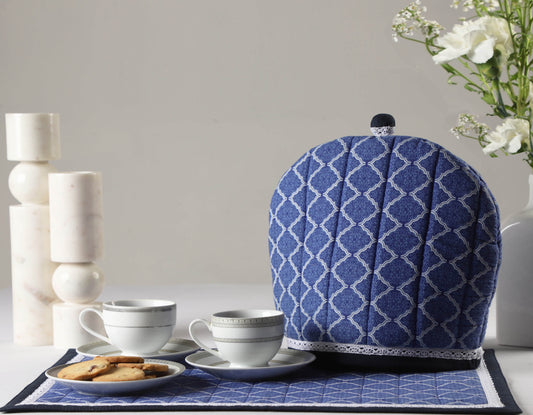 Ubika Tea Cozy & Tray Cloth set