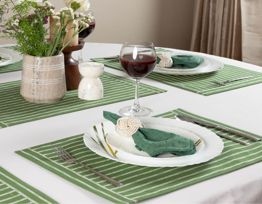 Jenisha Placemats & Runner Set (Reversible)