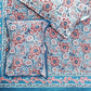 Lusha Hand Block Printed Double Bedsheet Set