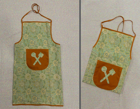 Leafy Spring Apron