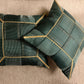 Green cushion covers 