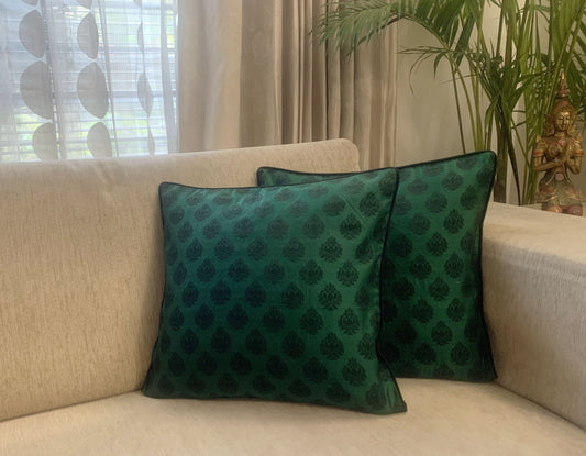 Green Cushion cover