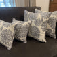 White cushion covers 