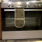 Olive Twigs Double Oven Mitts with contrast edge