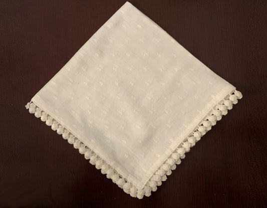 Ivory Blobs Napkins