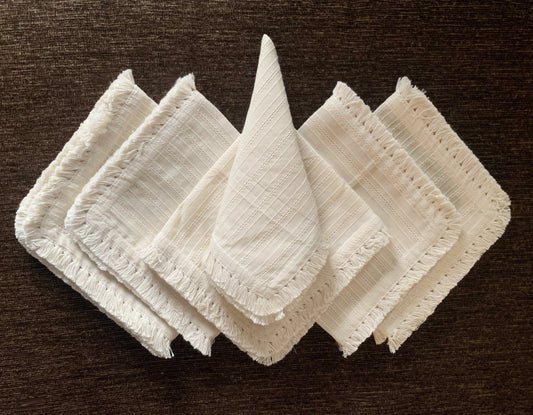 Hushed Fringes Napkins