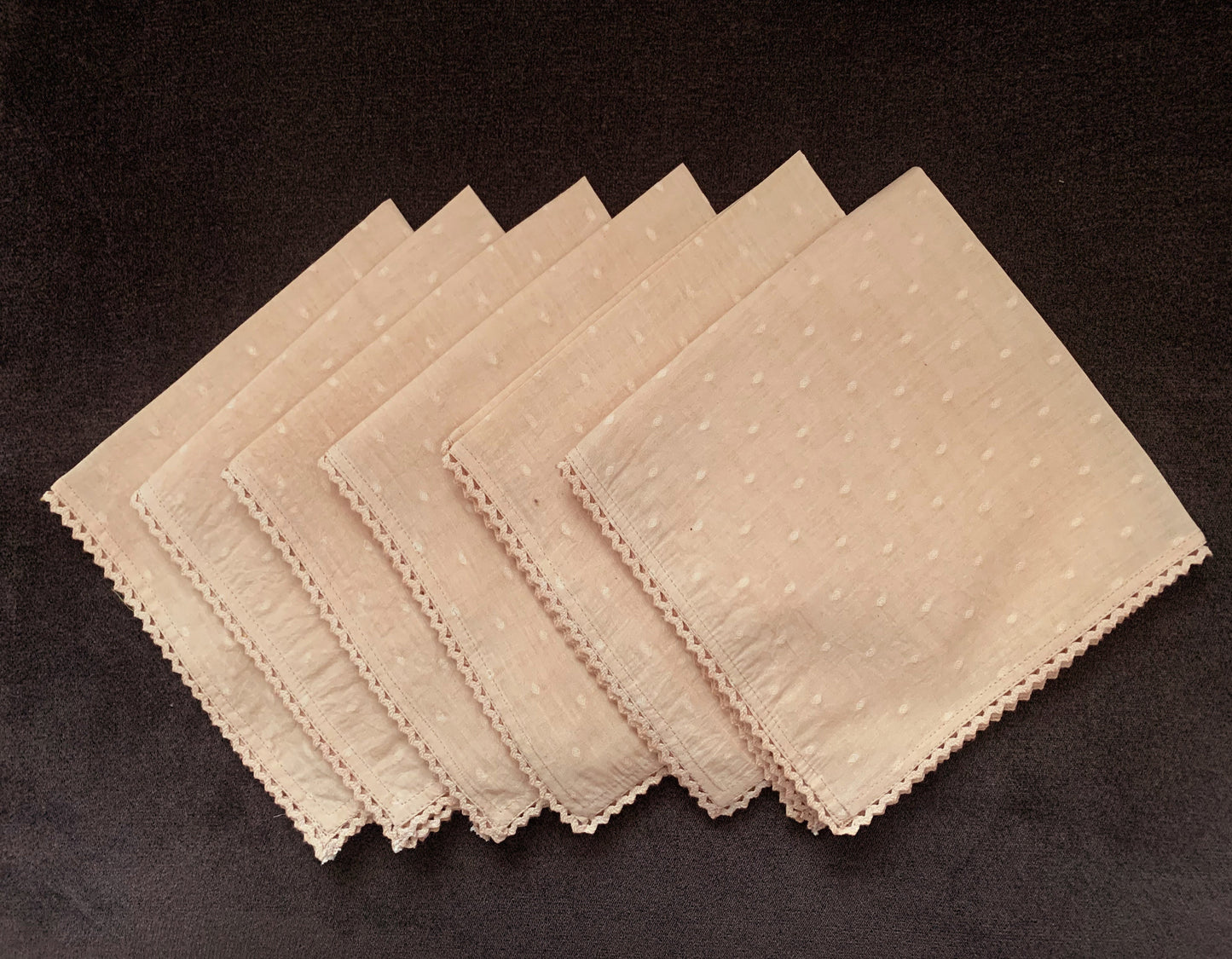 Rosy Spray Napkins