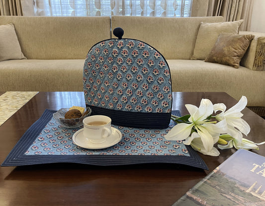 Tamana Tea Cozy & Tray Cloth set