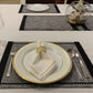 Handloom table mats and runners set 