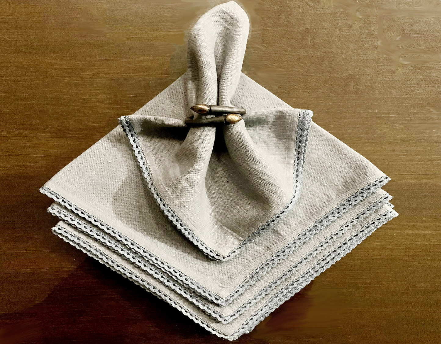 Smoky Warp Napkins